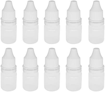 טרנדבוקס 10 מארז 10 מיליליטר בקבוקי טפטפת נוזל עיניים ריקות מפלסטיק