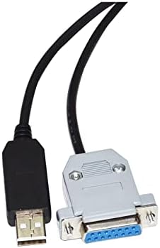 FTDI FT232RL CHIP USB ל- D-SUB 15 פינים DB15 מתאם נקבה RS485 כבל תקשורת סידורי לעופרת; משאבת מזרק מעבדה