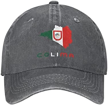 דגל glooob של קולימה מפת יוניסקס כובע מתכוונן כובעי כובעי אבא כובעי בייסבול כובע בוקרים כותנה שחור