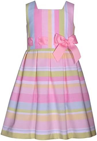 שמלת פסחא של בוני ג'ין של בוני ג'ין - שמלת אביב פסטל לתינוק, פעוט, בנות קטנות וגדולות