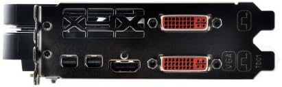 XFX מהדורה שחורה כפול D R9 280 1000MHz 3GB DDR5 2xMDP HDMI 2XDVI כרטיס גרפי R9280ATDBD