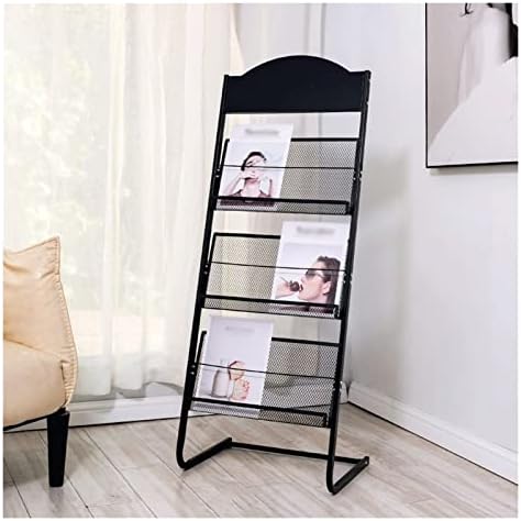 Evser Commanting Magazine Rack Magracte Cucke Magap מגזין מדף ספרים מדף מדף מדף מתלה מדף ספרים מדף עיתון