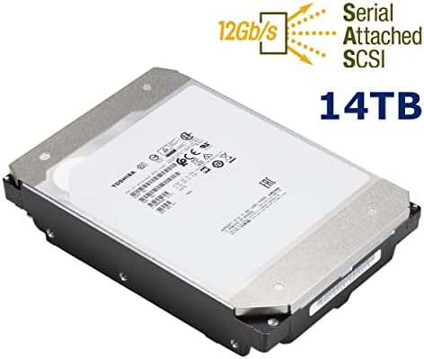 MG07SCA14TE 14TB TOSHIBA SAS 12 GB/S 256MB 3.5 אינץ '7200 סלד Enterprise HDD עבור Dell HP Lenovo Supermicro