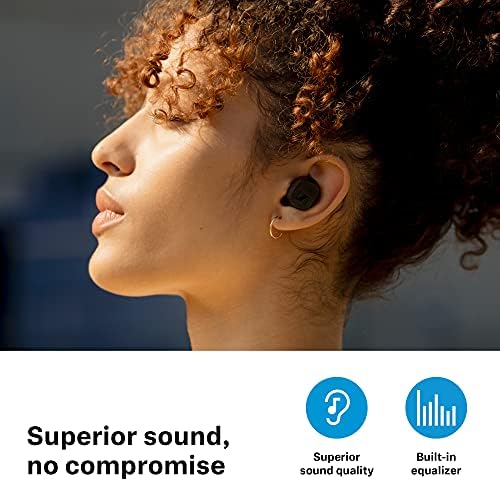 Sennheiser Cx אוזניות אלחוטיות אמיתיות-אוזניות אוזניות בבלוטות 'למוזיקה ושיחות עם ביטול רעש פסיבי,