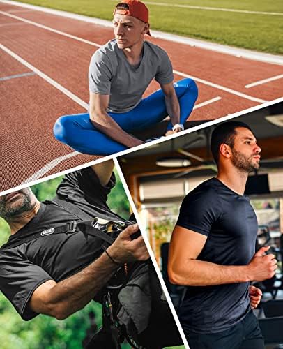 מייר גברים של מהיר יבש אימון חולצות לחות הפתילה ריצה אתלטי ביצועים חולצות ממוחזר פוליאסטר למעלה טי