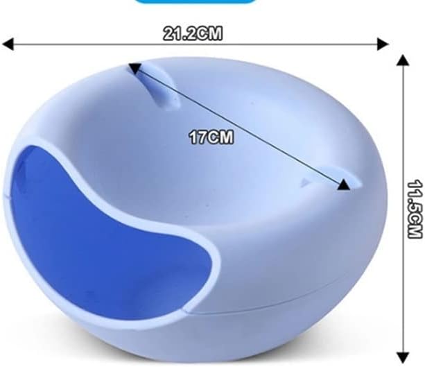 פירות צלחת חטיפים אגוז זרעי אבטיח קערת שכבה כפולה ממתקי צלחת רב תכליתי פירות צלחת