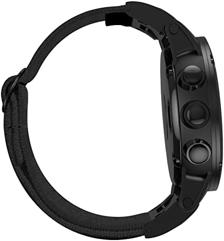 Mopz Quickfit Watchband Strap עבור Garmin Fenix ​​6 6x Pro 5x 5 Plus 3HR 935 945 S60 Loop Nylon 22 26 ממ להקת