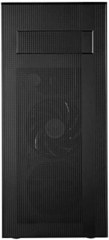 מצנן מאסטר מאסטרבוקס מס ' 600-אקס אמצע מגדל מחשב מקרה עם לוח צד זכוכית מחוסמת, תצורות זרימת אוויר מרובים,