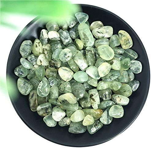 216 50 גרם 9-15 ממ טבעי פרהניט ירוק ענבים קוורץ קריסטל חצץ אבן קישוט טבעי אבנים ומינרלים קריסטל