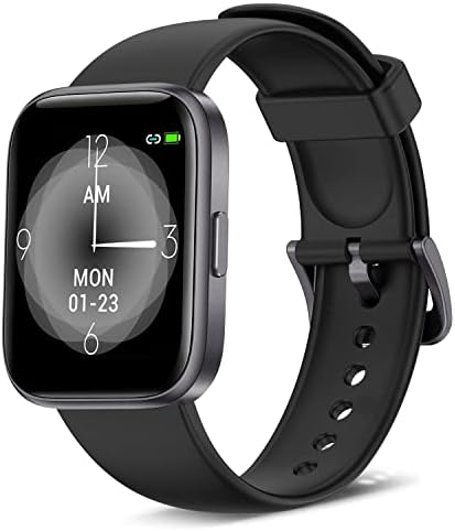 Aswee Smart Watch Tracker כושר עם דופק 24 שעות