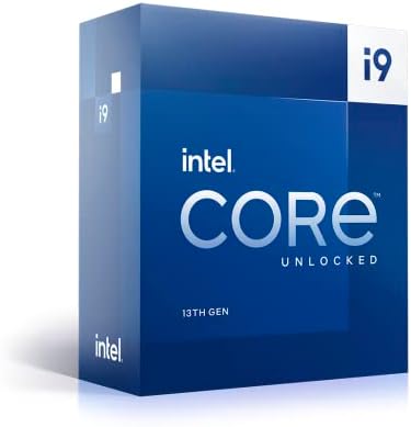 Intel Core13 דור I9-13900 מעבד שולחן עבודה, מטמון 36 מגה-בייט, עד 5.6 ג'יגה הרץ, LGA1700, Intel