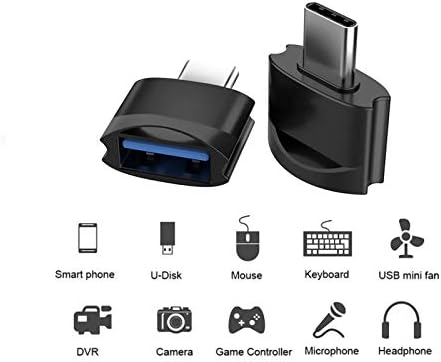 USB C נקבה ל- USB מתאם זכר תואם את Samsung Galaxy Note 20 עבור OTG עם מטען Type-C. השתמש במכשירי