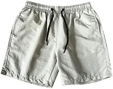מכנסיים קצרים של שמלת ymosrh לגברים מכנסיים קצרים בקיץ חוף קיץ עם מכנסיים קצרים של המותניים האלסטיים