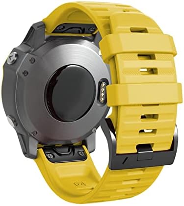 TWRQA 26 22 ממ כושר מהיר שעון שעון עבור Garmin Fenix ​​7 7x 6x 6Pro Watch Silicone רצועת רצועת