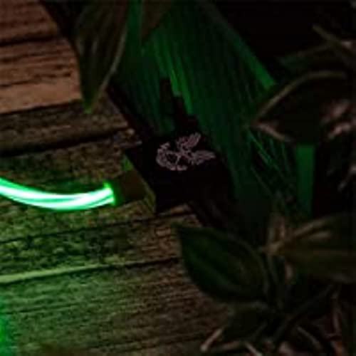 Numskull הרשמי HALO LED כבל USB מסוג C - 1.5 מ 'טעינה מהירה עופרת תואמת ל- PS5, Xbox Series X&S, Nintendo