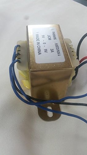 18VCT 18V, 18VAC 9V שנאי 9V-0-9V CT 3A 110VAC 220VAC עד 18VAC 9VAC