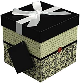 קופסת מתנה 5 איקס 5 איקס 5 - אוסף פירנצה - קל להרכבה וניתן לשימוש חוזר-אין צורך בדבק-סרט, נייר טישו
