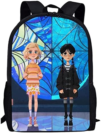 Paroiluse יום רביעי Addams תרמיל Nevermore תיקי בית ספר תיקי ספרים מזדמנים מחשב נייד לטיולים לטיולים