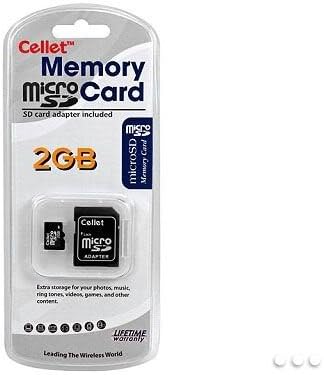 כרטיס זיכרון 2 ג ' יגה-בייט עבור טלפון תלת-פס 200 ד200 עם מתאם סד.