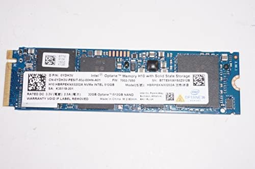 FMB-I תואם להחלפת HBRPEKNX0202AH עבור אינטל 512GB M.2 PCIE 32GB Optane SSD Drive