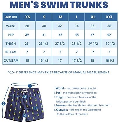 בגד ים קצר מודפס יבש מהיר לגברים עם בטנת רשת בגדי ים בגדי ים