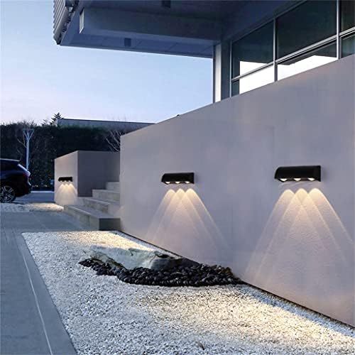 FZZDP 3W LED קיר קיר אור בית קישוט עמיד למים קיר קיר מלון מרפסת מדרגות גן מרפסת גן מנורות קיר