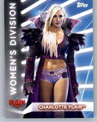 2021 Topps WWE מחלקת נשים סגל R-4 Charlotte Flair Wrestling Card