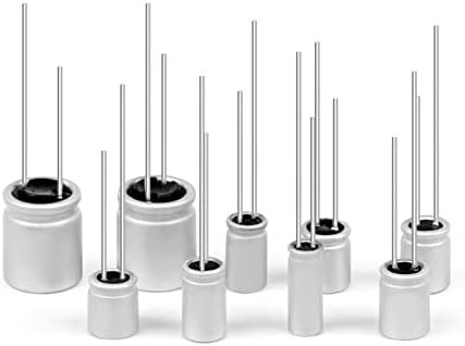 RFXCOM 20 יחידות מטבל קבלים אלקטרוליטיים מוצקים 16V330UF 6.3x9 ממ