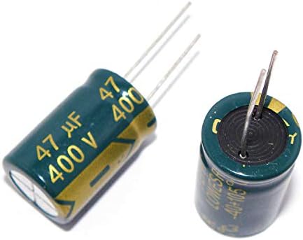 10 יחידות 47UF400V קבלים אלקטרוליטיים רדיאליים נפח 400V47UF 16x25 ממ