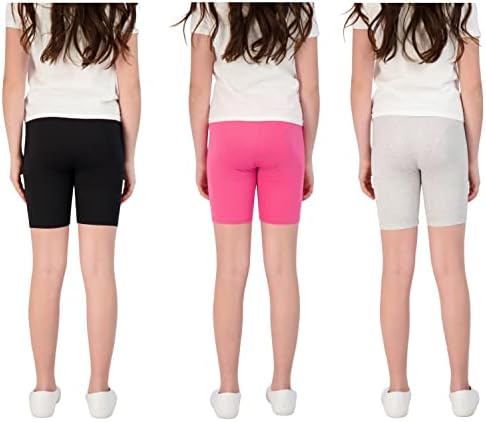 כוכב נסיעה 3-חבילה בנות ספורט מכנסיים קצרים, אופני מכנסיים קצרים, בגדי אימון עבור בנות
