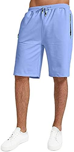 מכנסיים קצרים לגברים של FMCHICO מכנסיים קצרים בקיץ חוף קיץ עם מותניים אלסטיים וכיסים