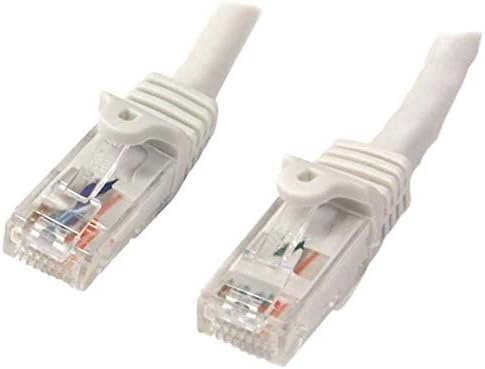 Startech.com 10M כבל אתרנט CAT6 - חתול לבן 6 Gigabit Ethernet Wire -650MHz 100W POE ++ RJ45 UTP
