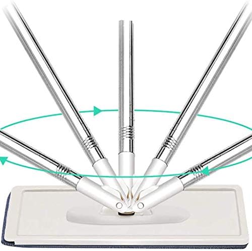 ערכת ניקוי דלי MOP של YGQTB. קל לשימוש, קלות ליבשות, לא מלוכלכות, סמרטוס שטח גדול, ידית נירוסטה, 360 מעלות