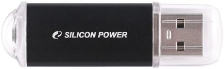 כוח סיליקון Ultima II I-Series 64GB USB 2.0 כונן הבזק, שחור