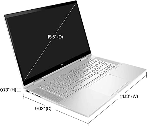 כ ס 2022 החדש ביותר קנאה איקס 360 מחשב נייד 2 ב -1, מסך מגע מלא בגודל 15.6 אינץ', ליבת אינטל מהדור ה -12 איי 7-1255