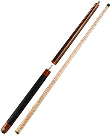N/A Cue Billiard Stick 142 סמ ידית עור מלא של עץ מלא ידית קצה קצה קצה קפיצה בעבודת יד ערכת בילר חזקה בעבודת