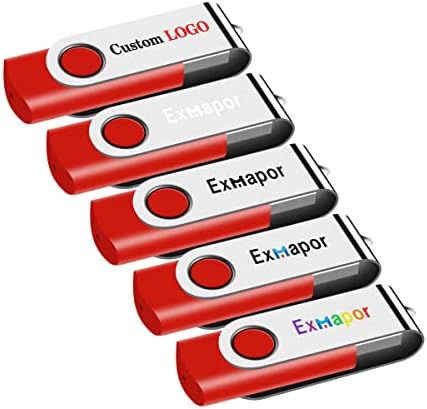 כונן פלאש USB מותאם אישית של כונן אגודל Exmapor המותאם אישית עם הלוגו שלך