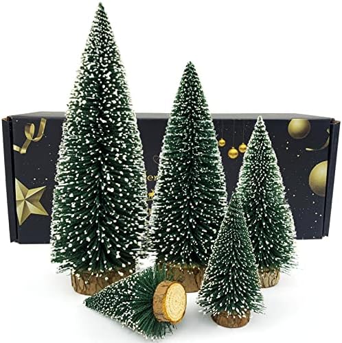 שולחן עבודה מיניאטורי עץ אורן מיני עצי חג המולד עץ חג המולד עץ חג המולד עץ עץ אורן קטנים עצי מברשת