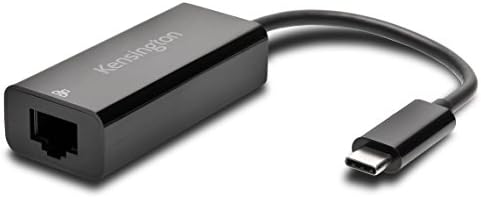 Kensington USB-C ל- Gigabit Ethernet מתאם, שחור