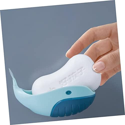 Alipis 2 PCS קופסא סבון סבון סבון סבון מטבח כיור כיור סבון סבון מיכל קיר סבון רכוב קופסת סבון קופסת קופסת