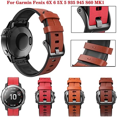 CEKGDB 22 26 ממ QuickFit שעון רצועת שעון עבור Garmin fenix fenxi 7 7x להקה החלף צמחיית צמחיית צנאי