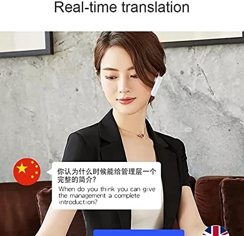 2 חכם קול מתורגמן אוזניות 33 שפות מיידי לתרגם כחול5. 0 אוזניות בזמן אמת לתרגם