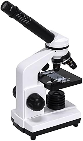 מתחם מיקרוסקופ ביולוגי מקצועי לד מיקרוסקופ סטודנטים חד-עיני חקר ביולוגי מתאם סמארטפון פי 40-1600
