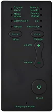 מיני קול כרטיס נייד אפקטים קוליים מכונה קול מחליף מכשיר אודיו כרטיס עבור הזרמה באינטרנט לפטפט שירה