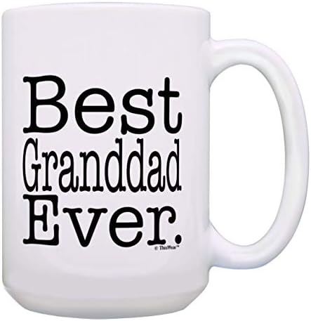 זה ללבוש יום אב מתנה עבור סבא הטוב ביותר סבא אי פעם מתנה קפה ספל תה כוס לבן