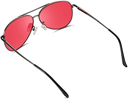 036 עדשה ד צבע עיוור משקפיים טייס סגנון עבור בינוני אדום-ירוק עיוורון פנימי / חיצוני שימוש