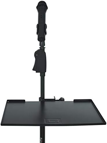 על הבמה LPT7000 Deluxe Stand Stand & Gator Frameworkscases מיקרופון עמדת מהדק מדף כלי עזר 15 x 11 שטח פנים