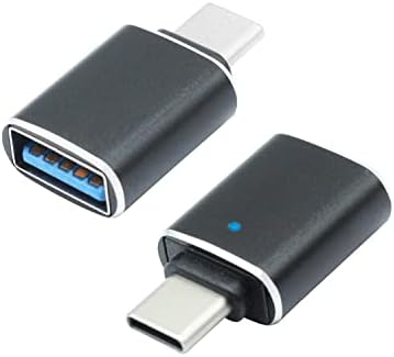 מתאם USB C ל- USB 3.0, USB Type-C זכר ל- USB מתאם נשי עם ממיר OTG, לקורא כרטיסים, עכבר, מקלדת ועוד USB A PORT