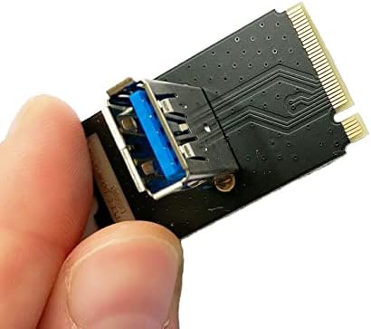 Thsion NGFF M.2 ל- USB PCIE RISER מתאם ללוח האם, מתאם מתאם מתאם MOLEX MOLT