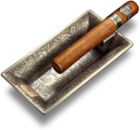 Hancigar Cirath Apphray חרוט מתכת חריץ יחיד מחזיק סיגריות עמדת סיגריה ביתית מתנה לגברים